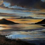 "Light of the World. Skye Sunset" A Painting by Rory Browne